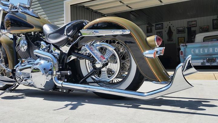 fishtail motorcycle pipes