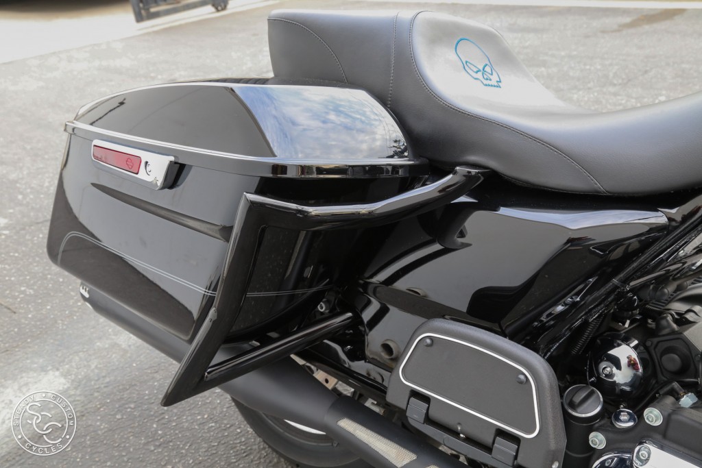 road glide bag guards